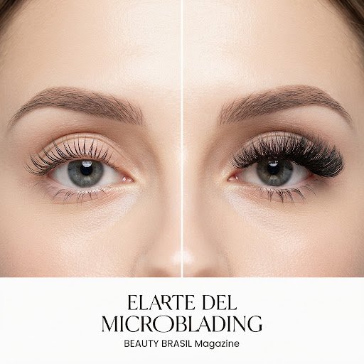 Comparación visual de pestañas naturales y extensiones